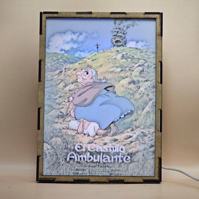 Lámpara LED El Castillo Ambulante