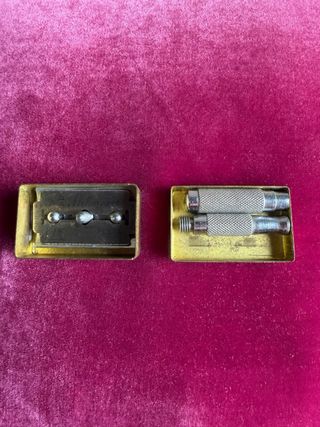 Maquinilla Afeitar Ejército Años 50 Desmontable