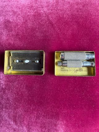 Maquinilla Afeitar Ejército Años 50 Desmontable