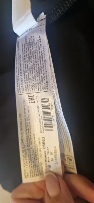 Vestido largo negro Victoria Beckham para Mango