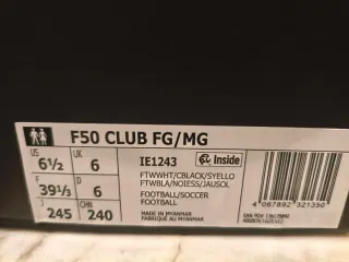 Botas de fútbol Adidas F50 FG MG Talla 39