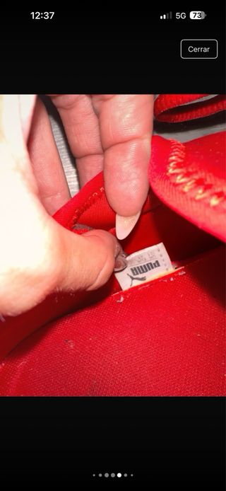 Zapatillas Puma Hombre Talla 45 Rojas