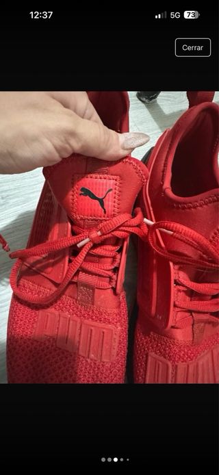 Zapatillas Puma Hombre Talla 45 Rojas