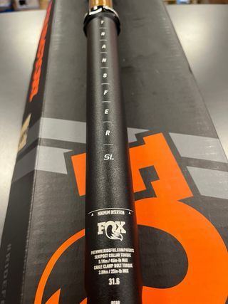 Tija Fox Transfer SL factory Kashima XL 31.6