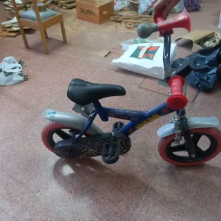 Bicicleta infantil Spiderman