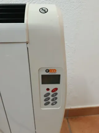 Radiador eléctrico de aceite blanco