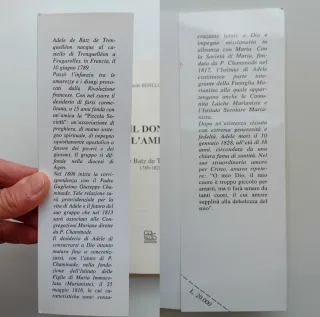 Il dono dell'amicizia, Vita di Adele de Batz
