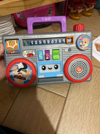 Radiocaset Juguete Fisher Price