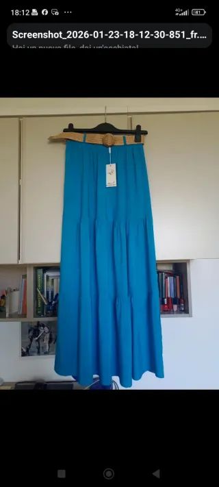 Completo gonna + T-shirt nuovi con cartellino