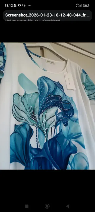 Completo gonna + T-shirt nuovi con cartellino