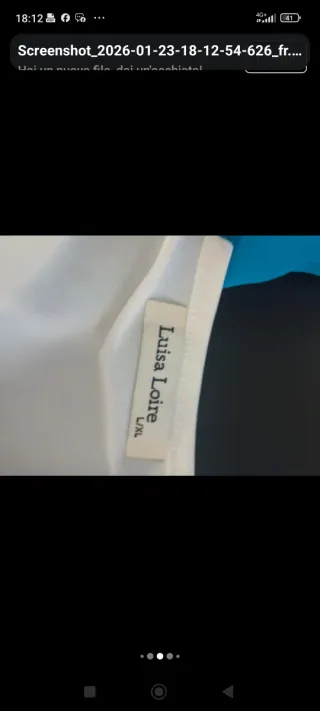 Completo gonna + T-shirt nuovi con cartellino