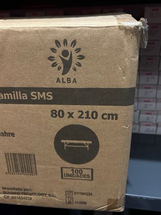 Fundas desechables para camilla