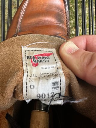 Red Wing 9012 Talla 42.5 Botas Marrones