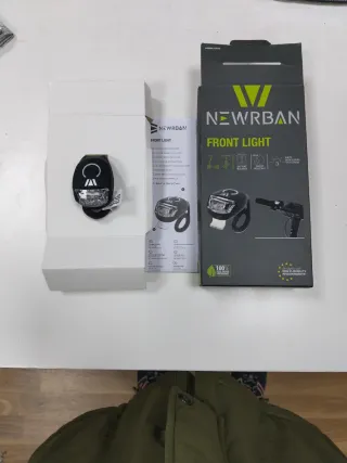 Luz frontal para bici