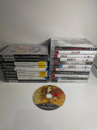 Lotto Giochi PS3 e PS2 + Disco Resident Evil 4