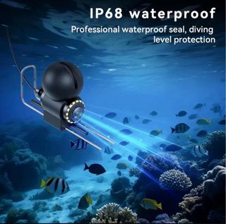 Cámara de pesca con visión nocturna