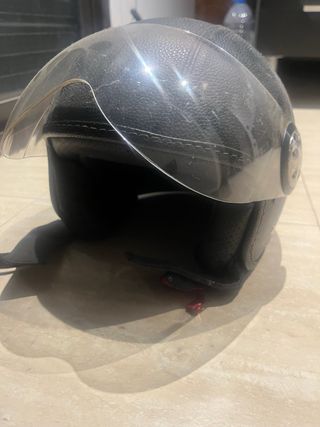 Casco Moto Talla M Negro