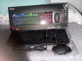 Trust Azor Gaming Combo Teclado y Ratón