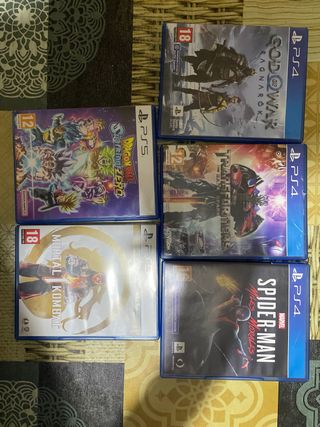 Juegos PS4/PS5: Spider-Man, God of War, MK