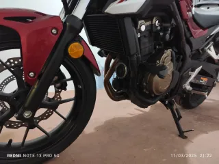 Honda CB500F Naked granate