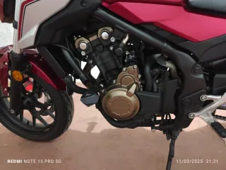 Honda CB500F Naked granate