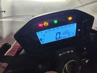 Honda CB500F Naked granate