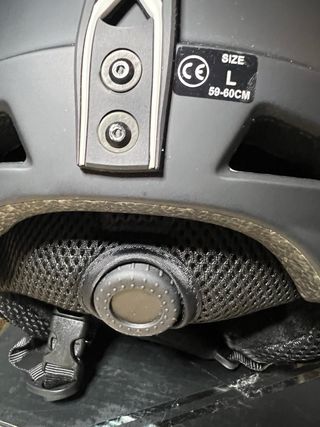 Casco Esquí Black Crevice Talla L 59-60cm