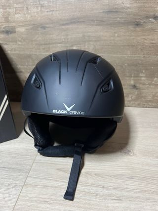 Casco Esquí Black Crevice Talla L 59-60cm