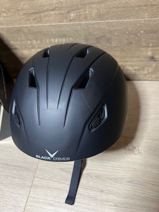 Casco Esquí Black Crevice Talla L 59-60cm