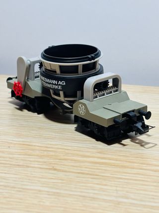 Vagón Escoria H0/DC Trix Märklin Nuevo