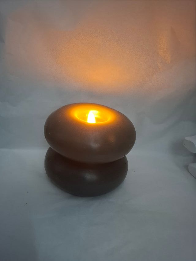 Vela Luminosa Marrón