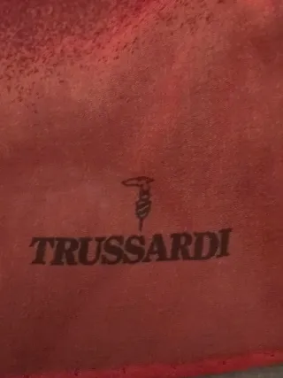 Sciarpa Trussardi seta vintage