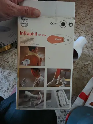 Lámpara infrarrojos Philips Infraphil