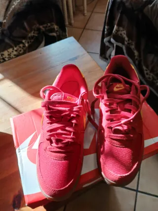 Zapatillas Nike Rojas y Amarillas