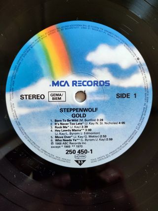 Steppenwolf Gold Vinilo + Single