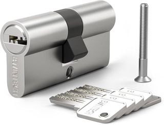 NUEVA Cerradura Cilindro Bwintech 45/45mm Latón