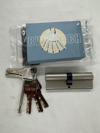 NUEVA Cerradura Cilindro Bwintech 45/45mm Latón