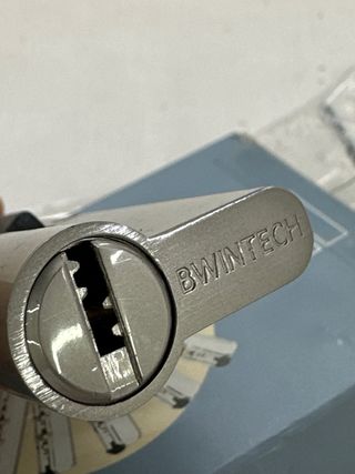 NUEVA Cerradura Cilindro Bwintech 45/45mm Latón