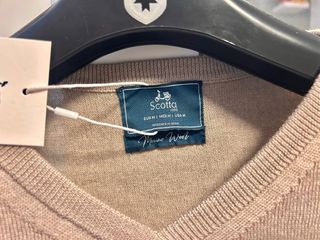 Jersey Scotta Lana Talla M Beige