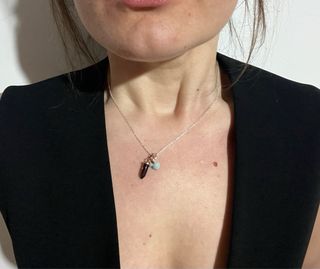 Cadena Tous Plata 925 con colgantes Tiny 2 y 1 cm