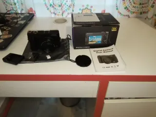 Cámara Digital Fotos y Vídeo 4K