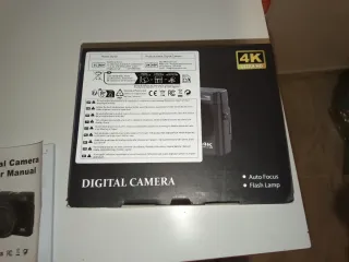Cámara Digital Fotos y Vídeo 4K