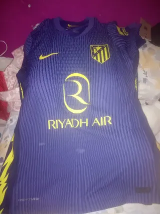 Camiseta Nike Atlético de Madrid Azul y Amarilla