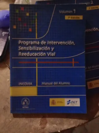 Libro de programa de intervención, sensibizacion y