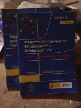 Libro de programa de intervención, sensibizacion y