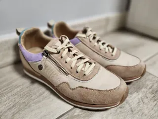 Zapatillas deportivas beige/morado T.39