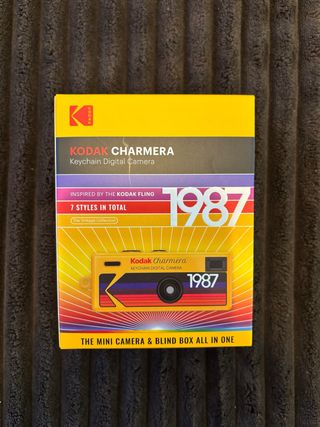 Kodak Charmera Fotocamera Digitale Portachiavi Grigia