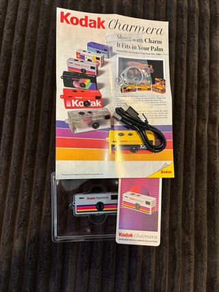 Kodak Charmera Fotocamera Digitale Portachiavi Grigia