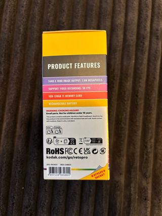 Kodak Charmera Fotocamera Digitale Portachiavi Grigia