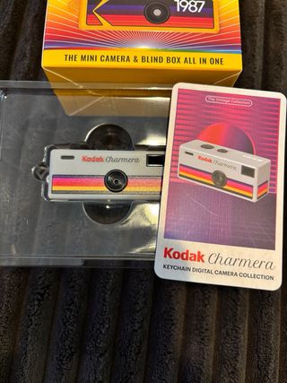 Kodak Charmera Fotocamera Digitale Portachiavi Grigia